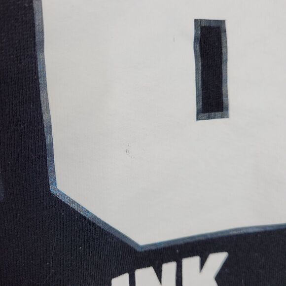 VS PINK sweatshirt crew neck spellout back graphic long sleeve L - Picture 6 of 10